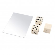 Conjuring Game Dice Illusion Magic Toy Party Props Beige   